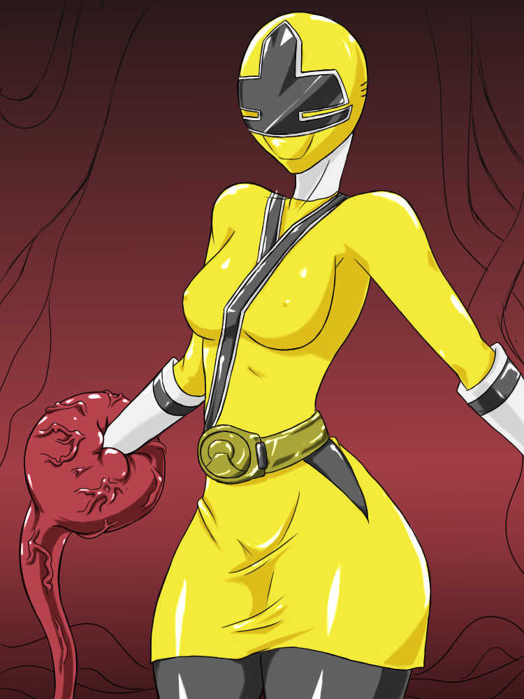Futa Power Rangers Porn - Yellow Power Ranger Bondage | BDSM Fetish