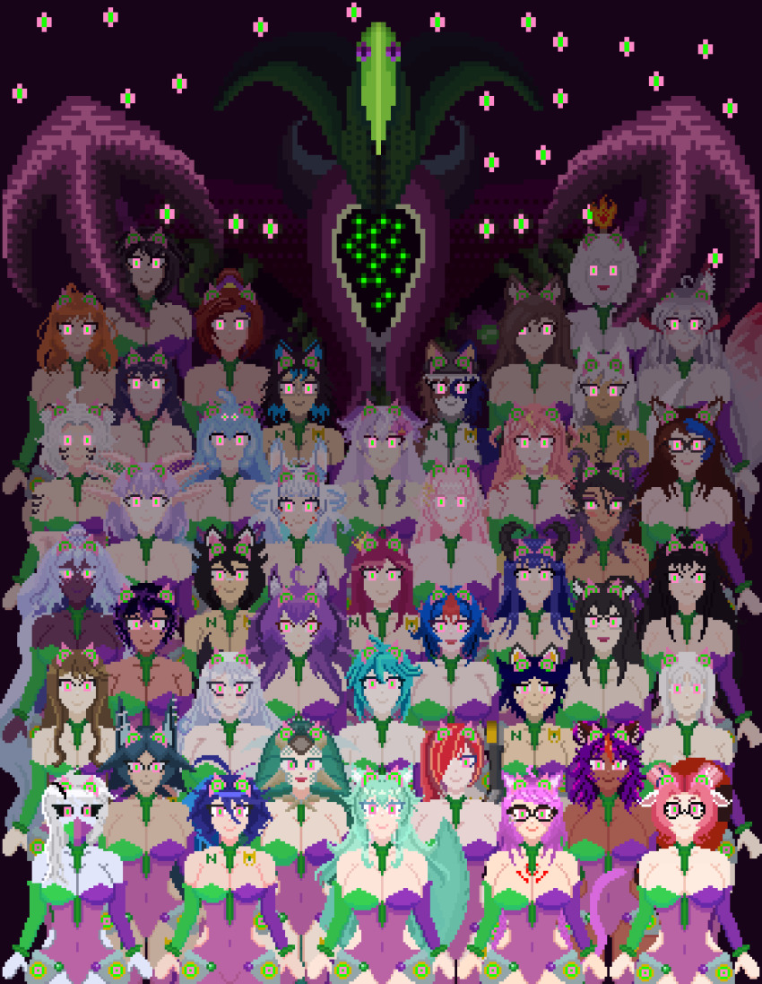 alien aqua_vt arcananug black_hair black_skin blue_hair brown_hair cat_girl cow_girl dragon_girl eye_color_change flame fox_girl furry fuyumi_serac ghost glowing_eyes green_hair harem hypnovember jesmonssvt kotorihikarivt ku_thuga leotard lunarimoonlady lunpsis_fayne maruchanvt nyarukavt nyarupix_thotep orange_hair original panda_girl pink_hair pixel_art purple_hair red_hair shimo_vt silver_hair slime sra_t tentacles tsubaki_mineo tyndra_hound unael_stellare vampire virtual_youtuber white_hair white_skin witch wolf_girl