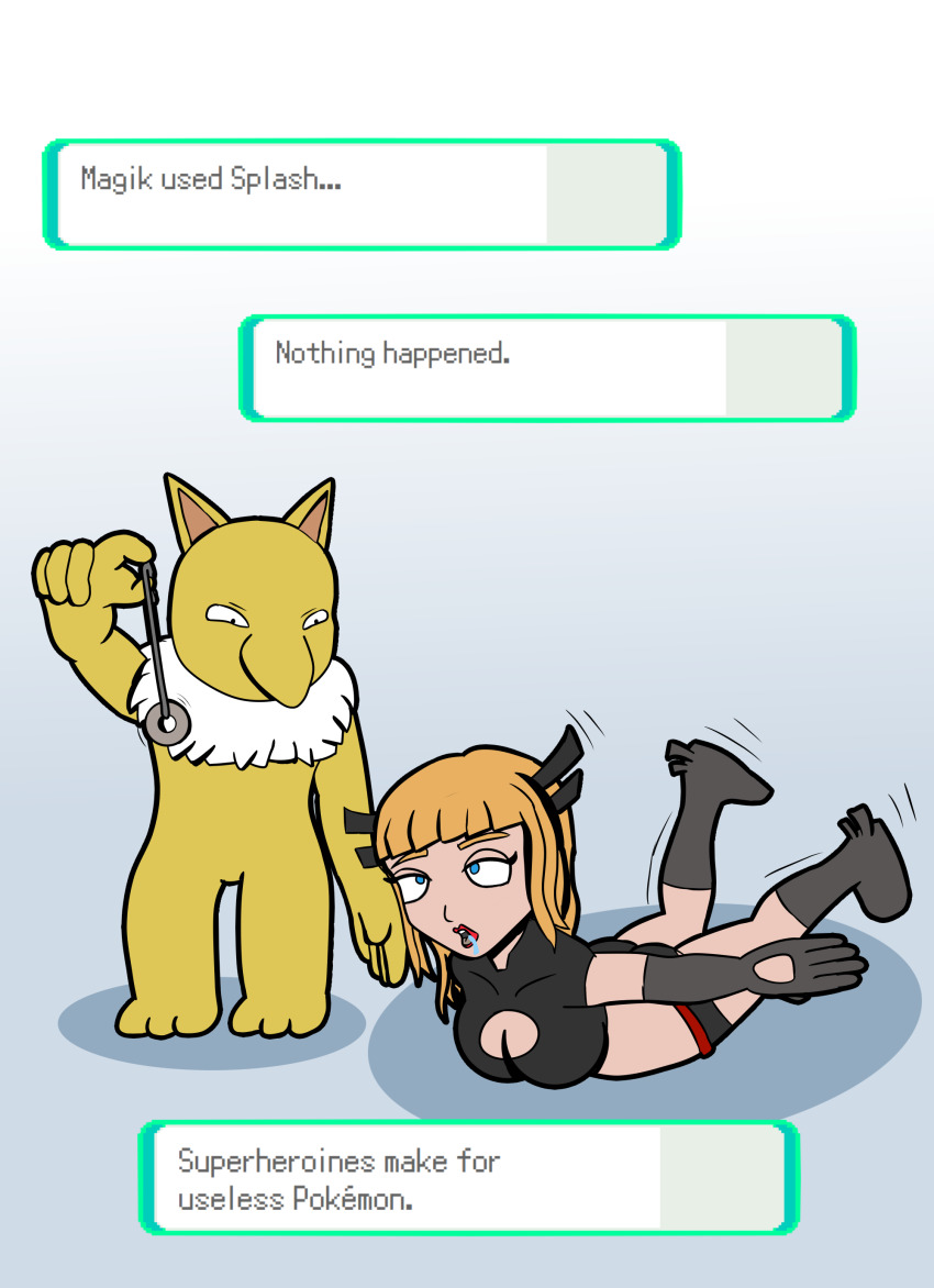 drool hypno isankura magik marvel_comics nintendo pokemon super_hero