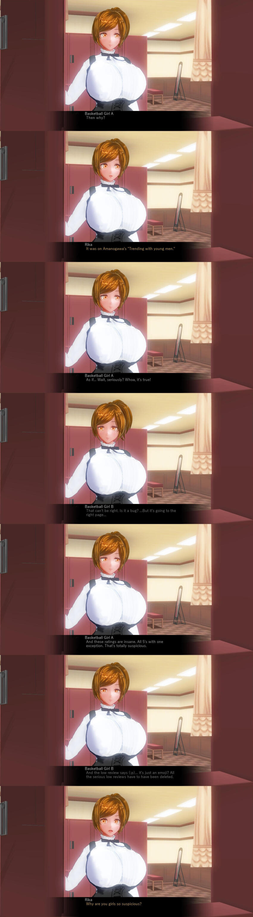 3d absurdres breasts comic custom_maid_3d_2 hard_translated kamen_writer_mc large_breasts rika_(made_to_order) tech_control text translated