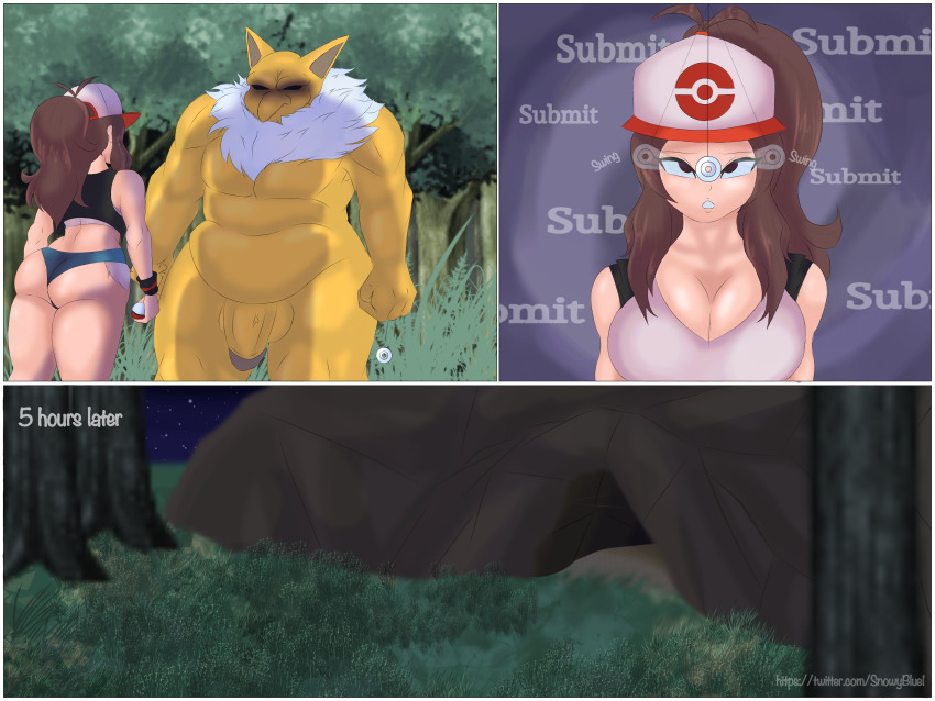 absurdres ass breasts coin comic femsub hilda hypno large_ass large_breasts large_penis maledom nintendo pendulum penis pokemon pokemon_(creature) pokemon_black_and_white pokemon_trainer snowyblue source_request tagme text ugly_bastard