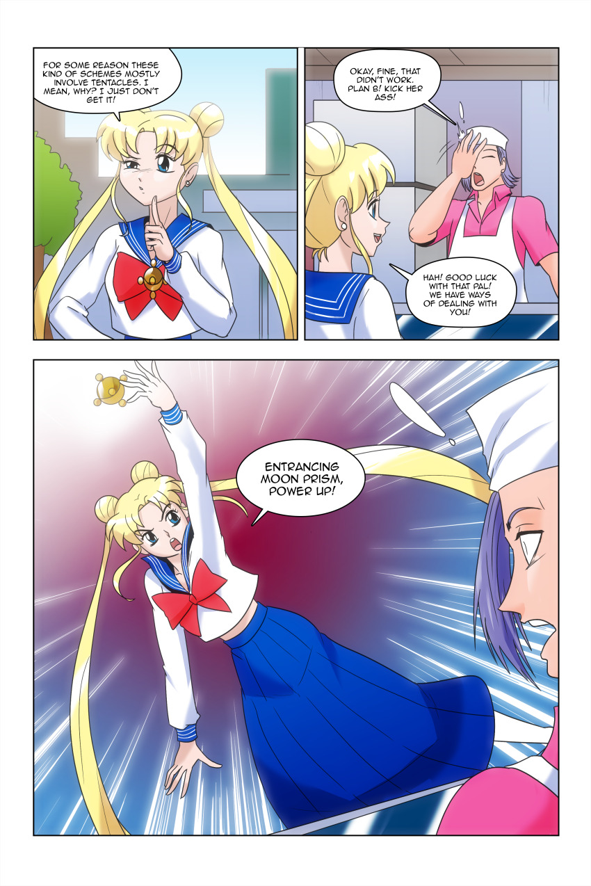 Femdom Sailor Moon Porn - HypnoHub - absurdres blonde hair comic dialogue femdom sailor moon sailor  moon (series) text wadevezecha | 137386