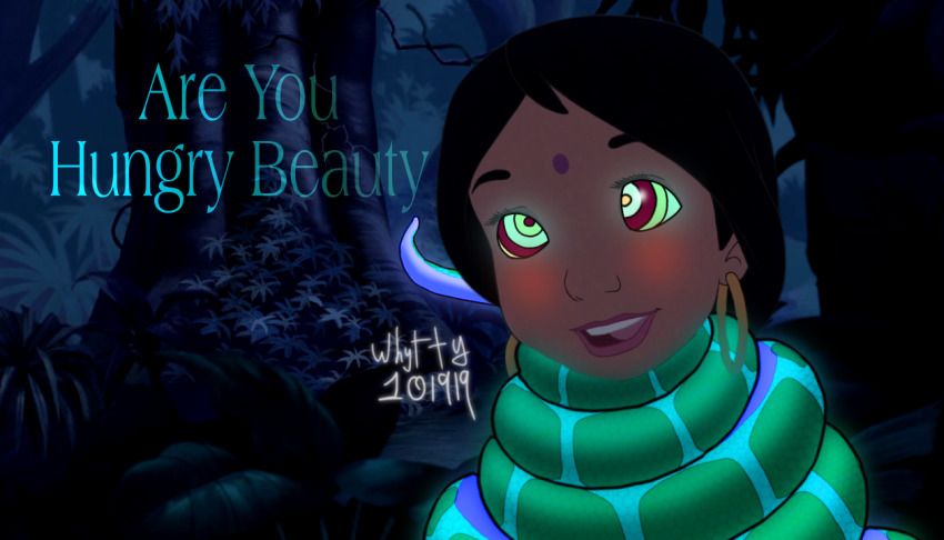 coils crossed_eyes disney happy_trance kaa kaa_eyes open_mouth shanti smile snake the_jungle_book whitty