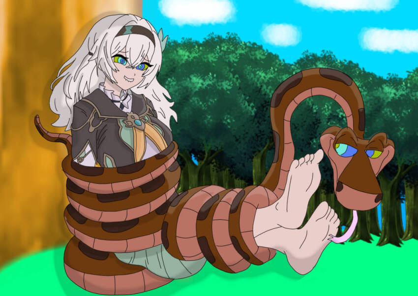 disney feet femsub firefly_(honkai_star_rail) foot_licking happy_trance honkai_star_rail kaa kaa_eyes spiral_eyes tagme the_jungle_book ticklehypno tickling tongue tongue_out