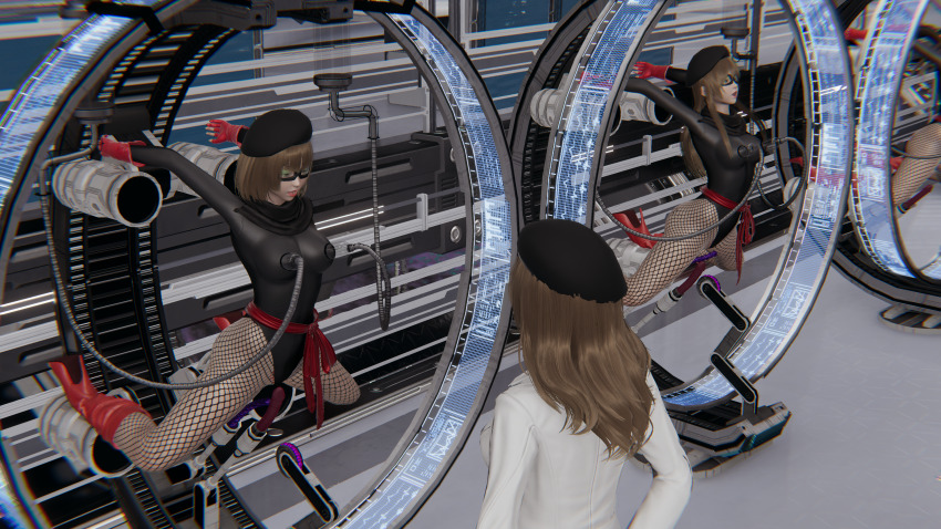 3d arms_behind_back boots breast_sucking breasts brown_hair corruption dead_source dildo drone dronification eye_mask female_only femsub fishnets gloves hat honey_select_2 hypnotized_dom kamen_rider lab_coat leotard long_hair milking_machine multiple_girls multiple_subs open_mouth restrained scarf sex_machine shocker_(kamen_rider) short_hair spread_legs