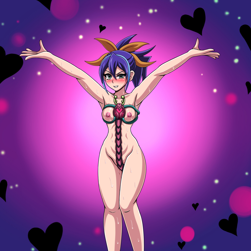 bottomless breasts large_breasts nude parasite parasite_fusioner serena_(yu-gi-oh!_arc-v) tagme topless yu-gi-oh! yu-gi-oh!_arc-v