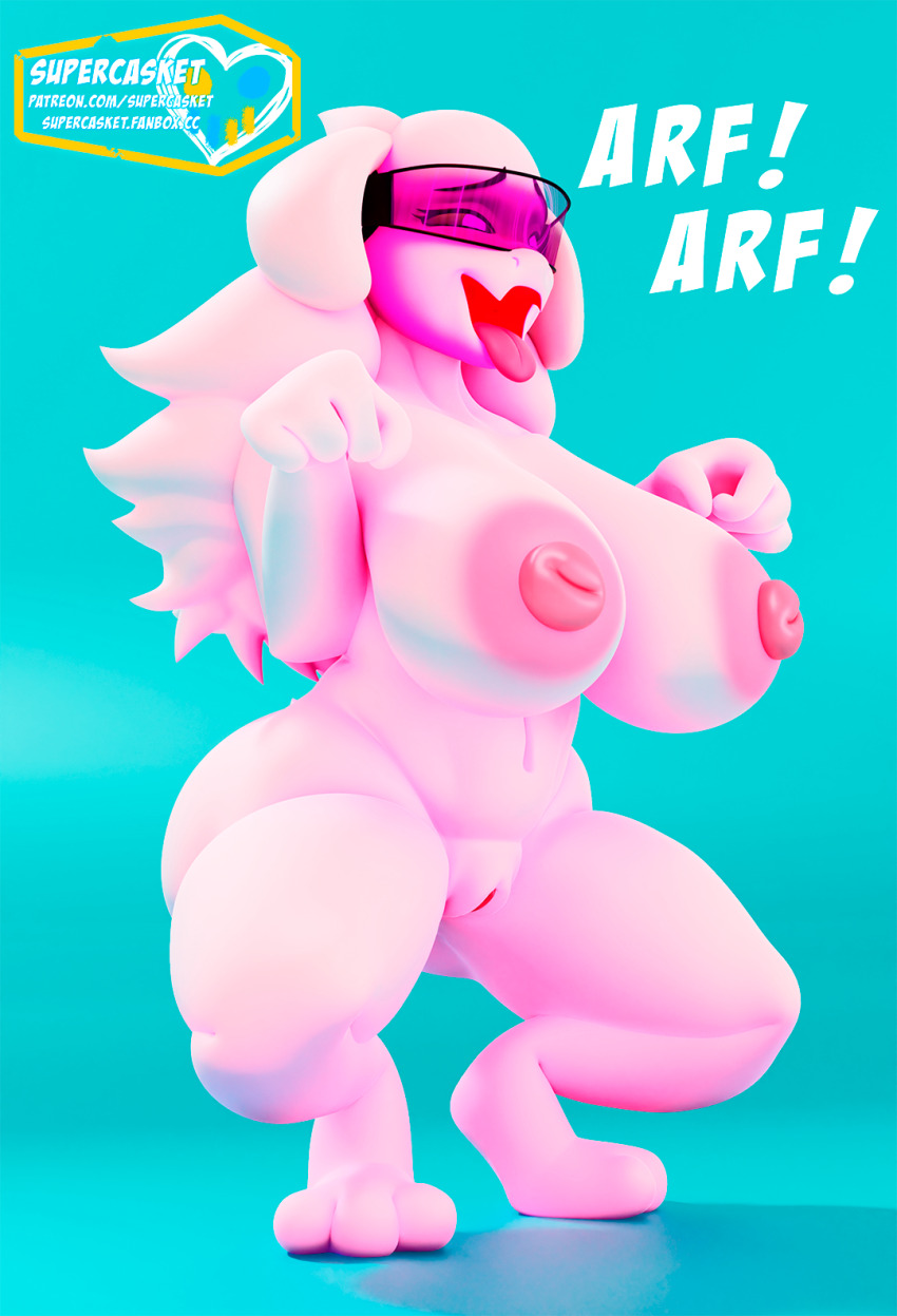 3d ass blender breasts deltarune dialogue dog_pose erect_nipples fake_animal_ears femsub furry goat_girl horns huge_ass huge_breasts large_hips long_hair milf navel nipples non-human_feet nude open_mouth pet_play pussy signature simple_background spiral squatting supercasket tech_control tongue tongue_out toriel_dreemurr undertale vaginal visor white_skin