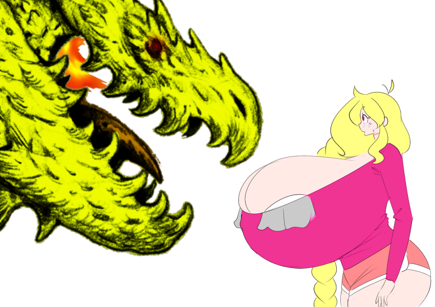 breasts cassie_(theycallhimcake) dragon femsub glaurung huge_breasts hyper_breasts hypnotic_eyes imminent_vore manip original the_lord_of_the_rings theycallhimcake waifueater_(manipper)