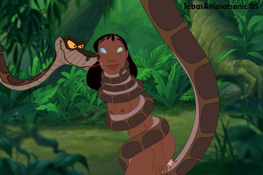 disney jungle kaa nani_pelekai penis sex snake_girl snake_penis the_jungle_book