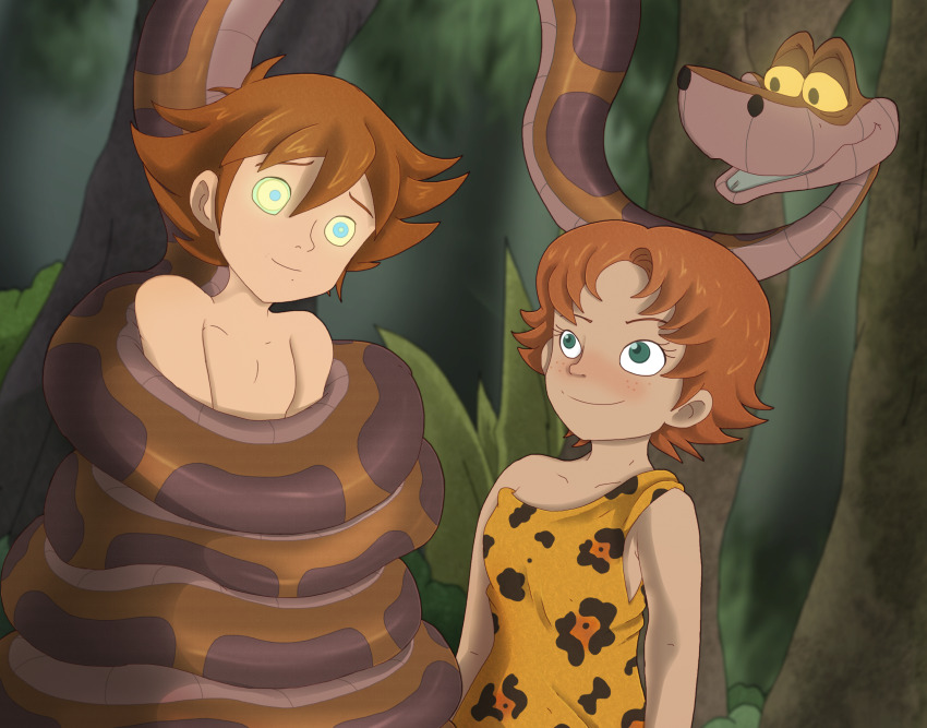 chris_thorndyke coils disney frances_(sonic_x) happy_trance kaa kaa_eyes loli maledom malesub orange_hair phantomgline short_hair shota snake sonic_the_hedgehog_(series) sonic_x the_jungle_book topless