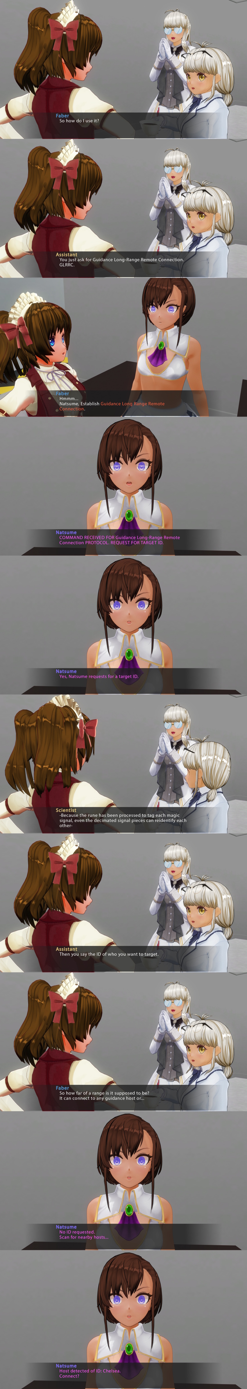 3d comic custom_maid_3d_2 expressionless faber_(mc_trap_town) female_only kamen_writer_mc magic mc_trap_town natsume_(mc_trap_town) possession screenshot standing_at_attention xlmpth