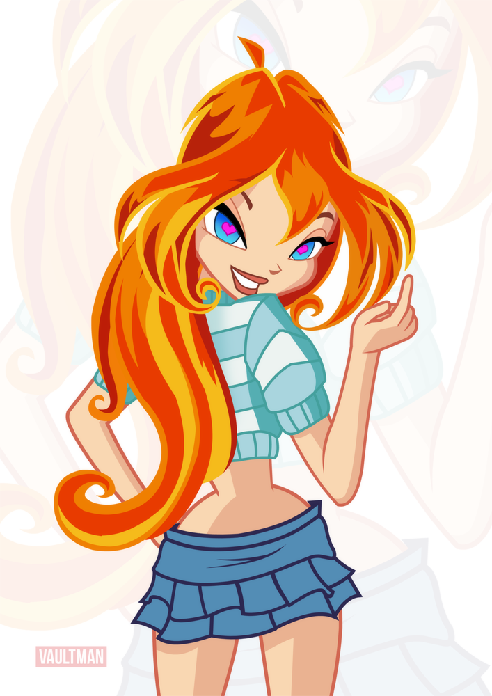 bloom_(winx_club) female_only femsub heart heart_eyes long_hair red_hair symbol_in_eyes vaultman winx_club