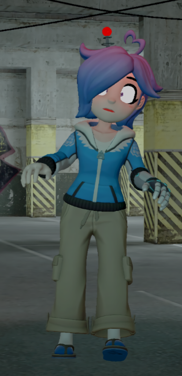 3d antenna honeymakesart shrunken_irises smg4 source_filmmaker tari_(smg4) tech_control zombie_walk
