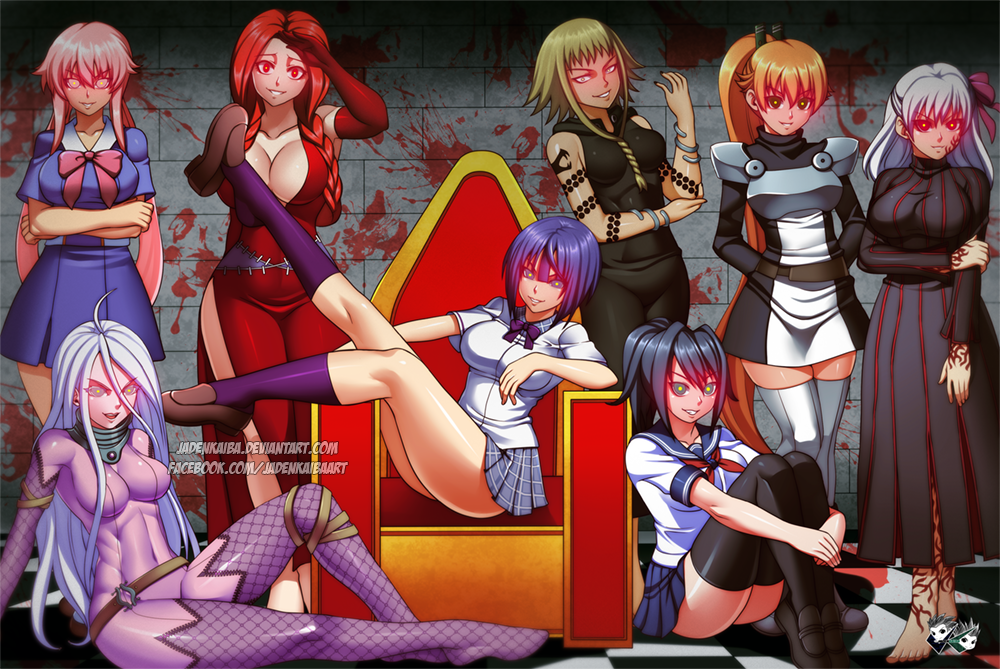 ahoge alternate_costume ambiguous_pov angra_mainyu arms_behind_back ayano_aishi barefoot black_hair black_nail_polish blonde_hair blood blue_hair body_markings bodysuit bracelet braid breasts chair cleavage clothed corruption crossed_arms crossover dark_sakura deadman_wonderland dress evil_smile eye_color_change facial_markings fairy_tail fate/stay_night fate/stay_night_heaven's_feel fate_(series) feet femsub flare_corona gloves glowing glowing_eyes hair_color_change hair_ribbon happy_trance harem hood hoodie jadenkaiba jewelry large_breasts legs long_hair looking_at_viewer medusa_(soul_eater) multiple_girls multiple_subs nail_polish nikke_(series) orange_hair pink_hair ponytail possession red_eyes ribbon sakura_matou shiro_(deadman_wonderland) shoes short_hair sitting skirt smile soul_eater standing tattoo thighhighs thighs very_long_hair white_hair yandere yandere_simulator yuno_gasai