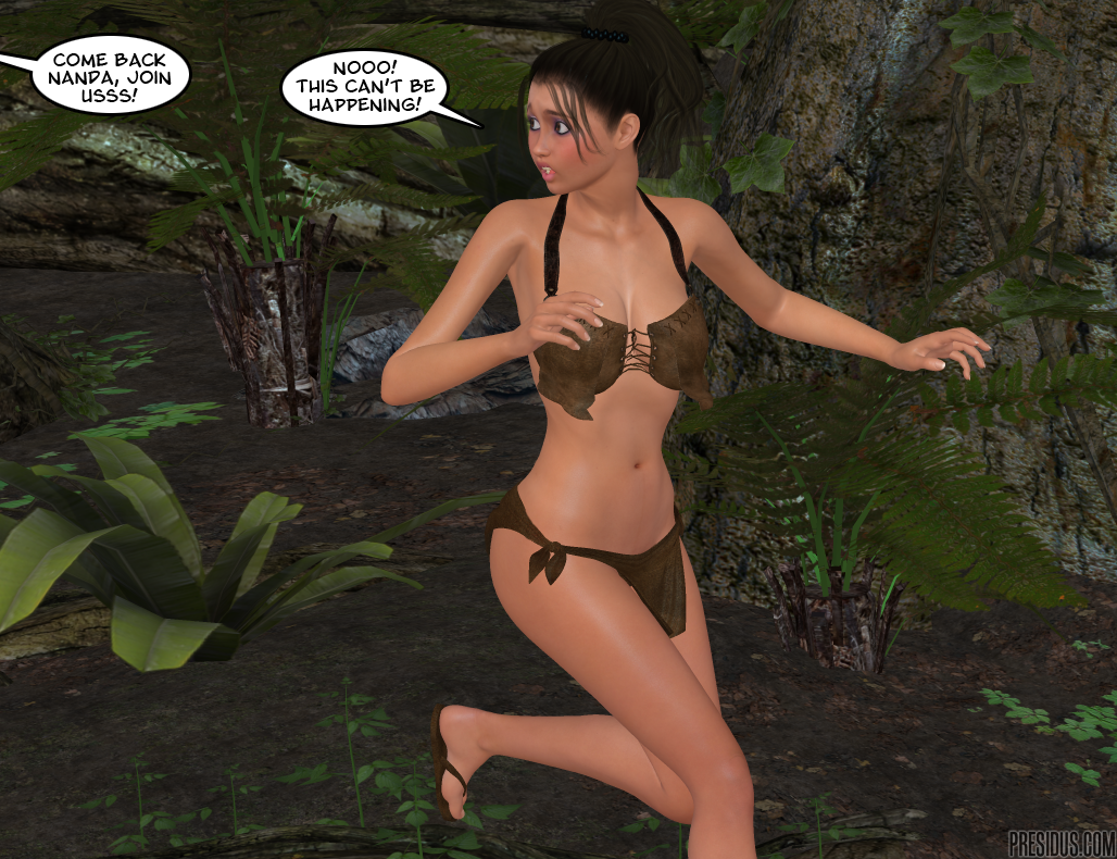 3d comic dead_source disney kaa nanda_(presidus) original presidus shanti tagme text the_jungle_book