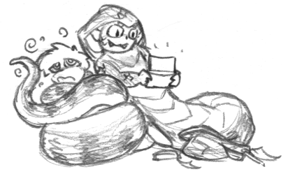 coils dazed femdom kaa_eyes malesub naga_girl ring_eyes sleepyboi32 snake_girl