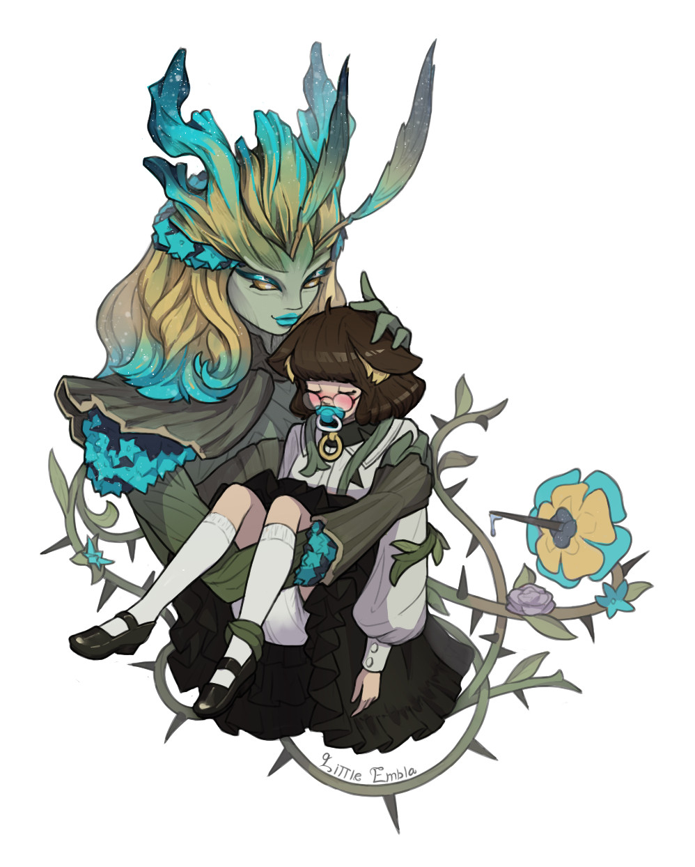 affini_(human_domestication_guide) age_regression drugged femdom femsub human_domestication_guide hypnotic_drug hypnotic_plant injection pacifier tagme