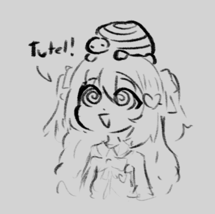 femsub grey_background long_hair neuro-sama simple_background skecchyartist sketch spiral spiralwash_eyes text turtle twintails vedal987 virtual_youtuber