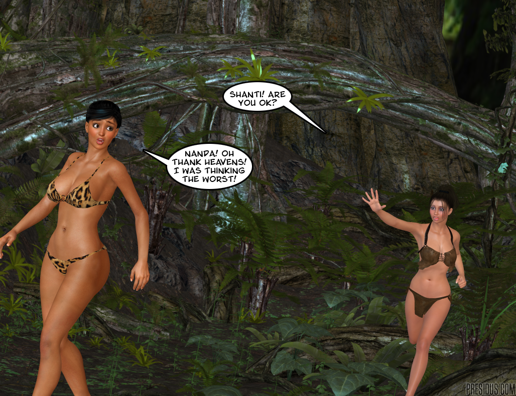 3d comic dead_source disney nanda_(presidus) original presidus shanti tagme text the_jungle_book