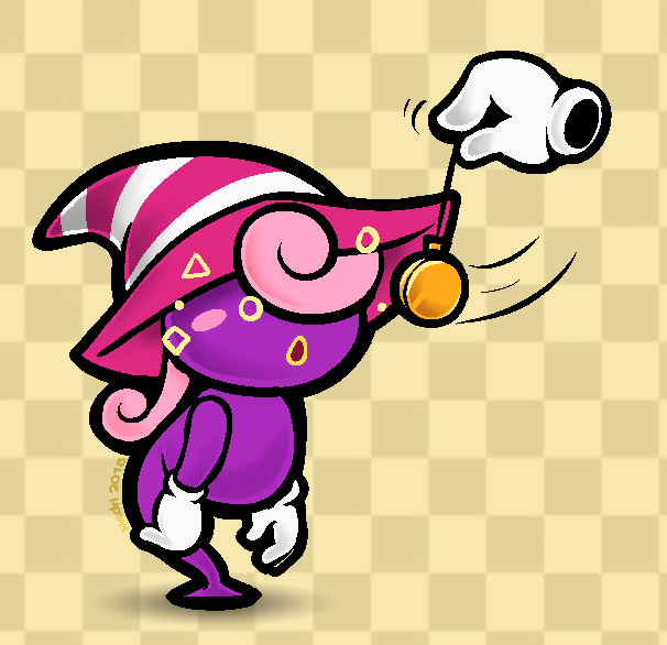 dazed femsub ghost medrifogmatio nintendo open_mouth paper_mario paper_mario:_the_thousand_year_door pendulum phantom_hand pink_hair pocket_watch purple_skin super_mario_bros. vivian