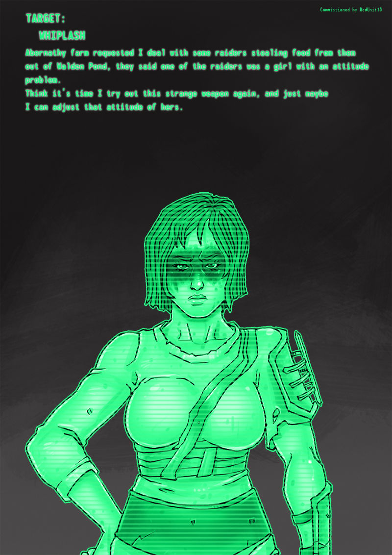 comic fallout_(series) nikaria short_hair text