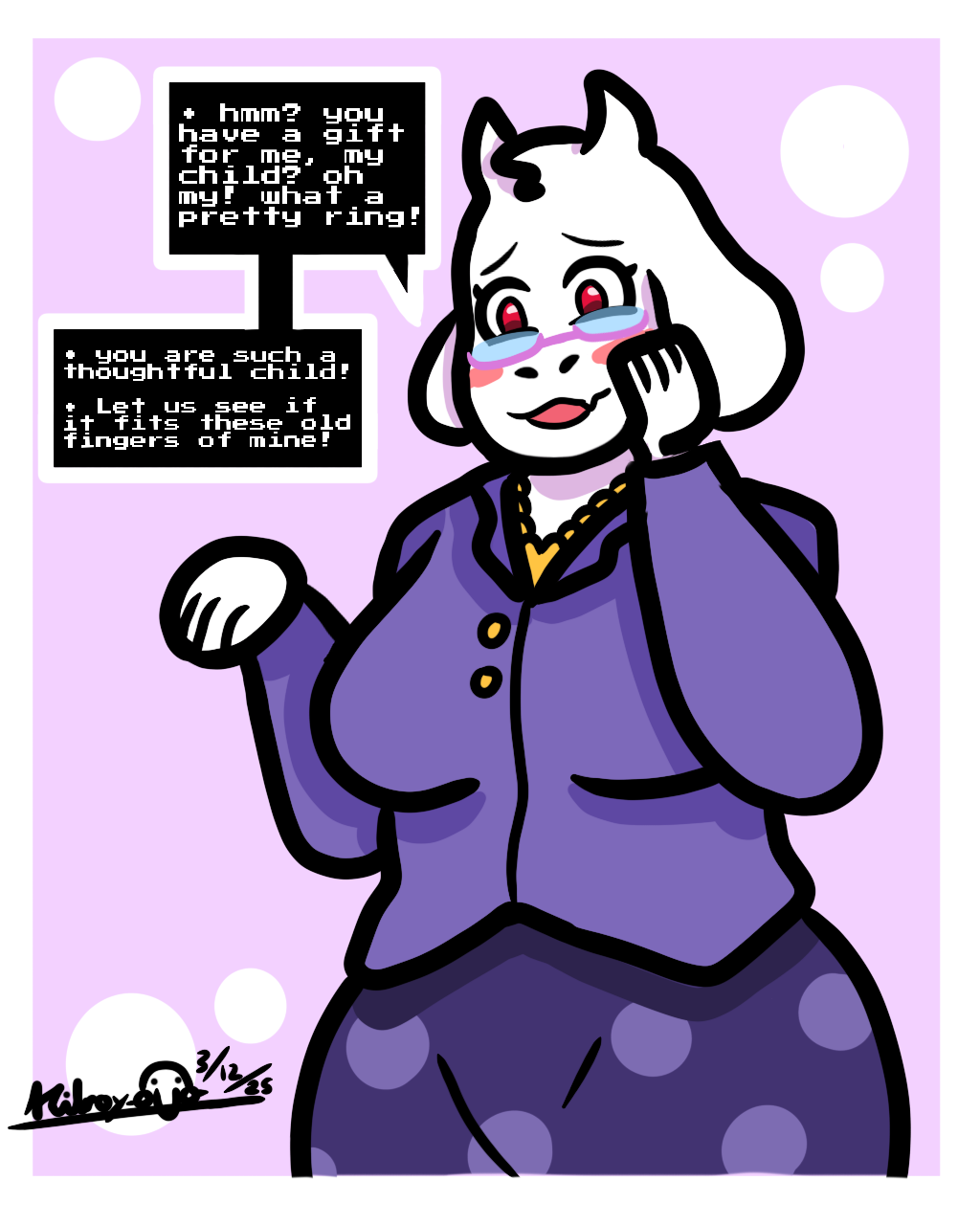 androgynous_dom blush deltarune furry goat_girl horns kilroylucy18 milf mommy_fetish smile toriel_dreemurr undertale