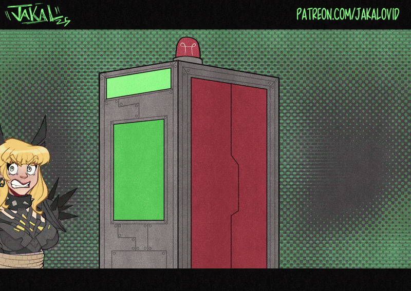 alternate_color_scheme animated animated_gif bangs beehive_hair bimbofication black_eyes blonde_hair bouncing_breasts brain_drain breast_expansion cleavage collar collarbone conveyor_belt earrings eyeshadow femsub green_eyes green_lipstick hair_growth hair_ornament happy_trance huge_breasts instant_loss jakalovid large_lips lip_expansion lipstick long_hair magik makeup marvel_comics restrained rope signature simple_background smile transformation