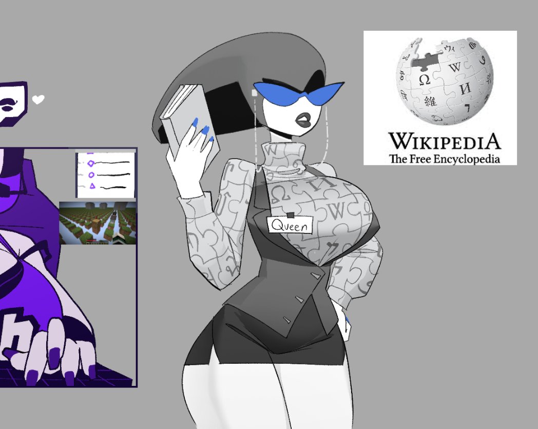 book corruption deltarune femsub glasses large_breasts librarian nail_polish nerd nerdification purification queen_(deltarune) robot_girl skirt sqwunx tagme thick_thighs transformation