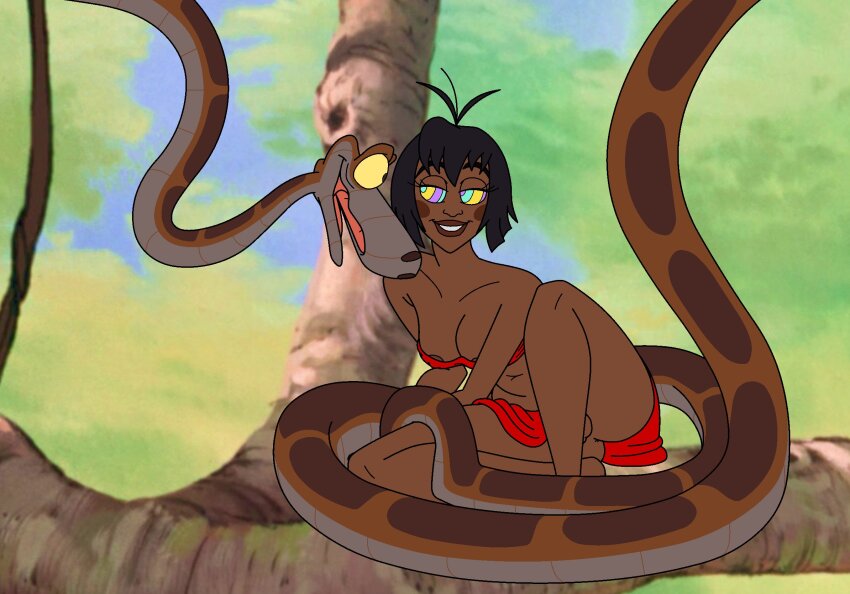 coils dark_skin disney erection femsub futanari genderswap happy_trance hungrykaa hypnotic_eyes kaa kaa_eyes mowgli snake the_jungle_book