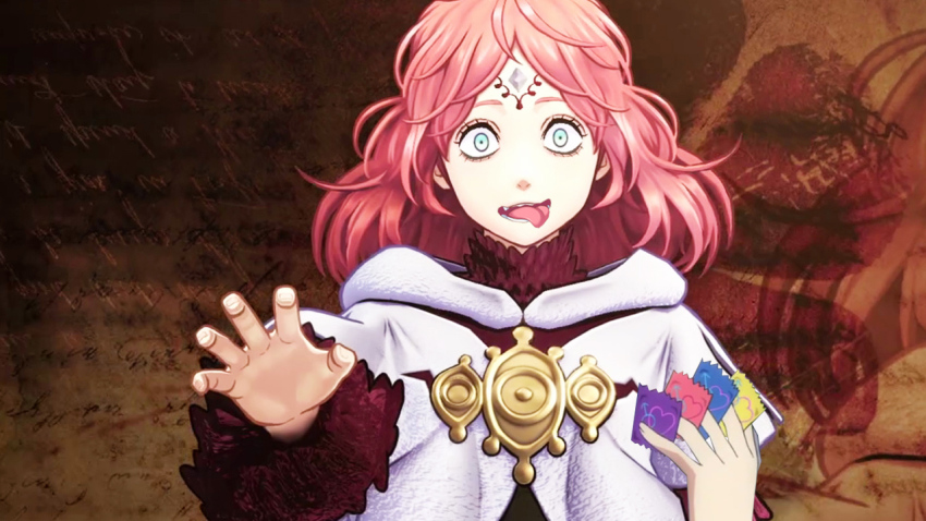 3d black_clover condom empty_eyes fana manip pink_hair possession tongue_out