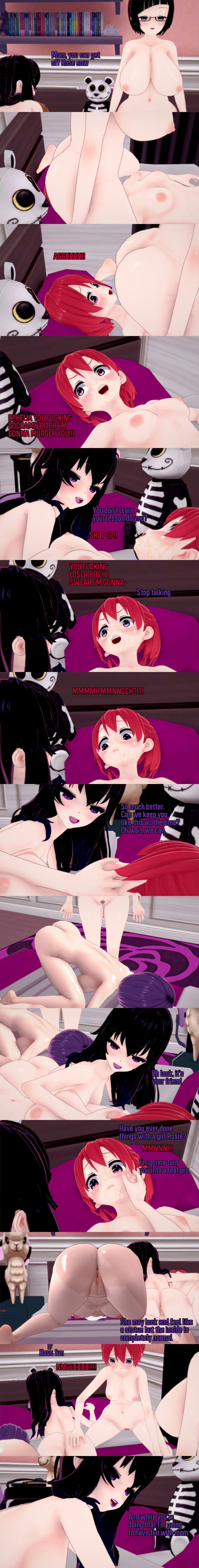 absurdres angry aware black_hair body_control cunnilingus dialogue elise_(ophelia's_dollhouse) empty_eyes english_text expressionless female_only femdom femsub grey_eyes incest lia_(ophelia's_dollhouse) long_hair milf mother_and_daughter mrs._hart_(ophelia's_dollhouse) multiple_girls multiple_subs ophelia's_dollhouse ophelia_(ophelia's_dollhouse) pubic_hair purple_eyes purple_hair red_hair rose_(ophelia's_dollhouse) short_hair sisters sitting sitting_on_face text yuri zenin1