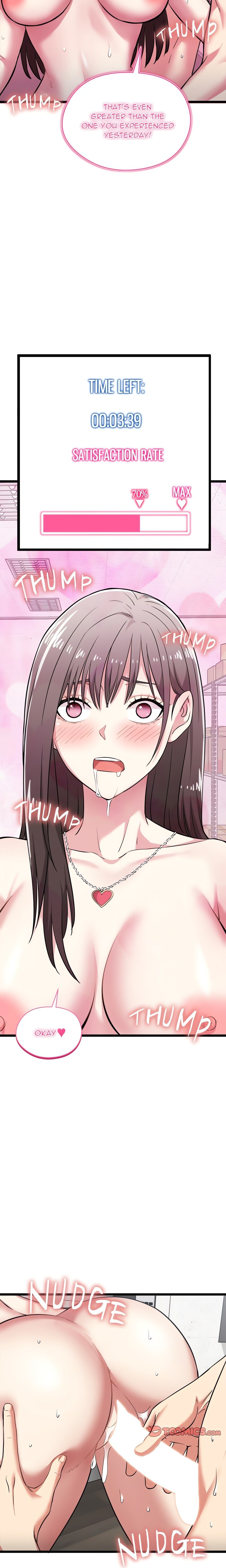 color drool eye_color_change femsub fingering huge_breasts hypnotic_voice long_hair maledom necklace nude running_the_game screenshot tagme translated