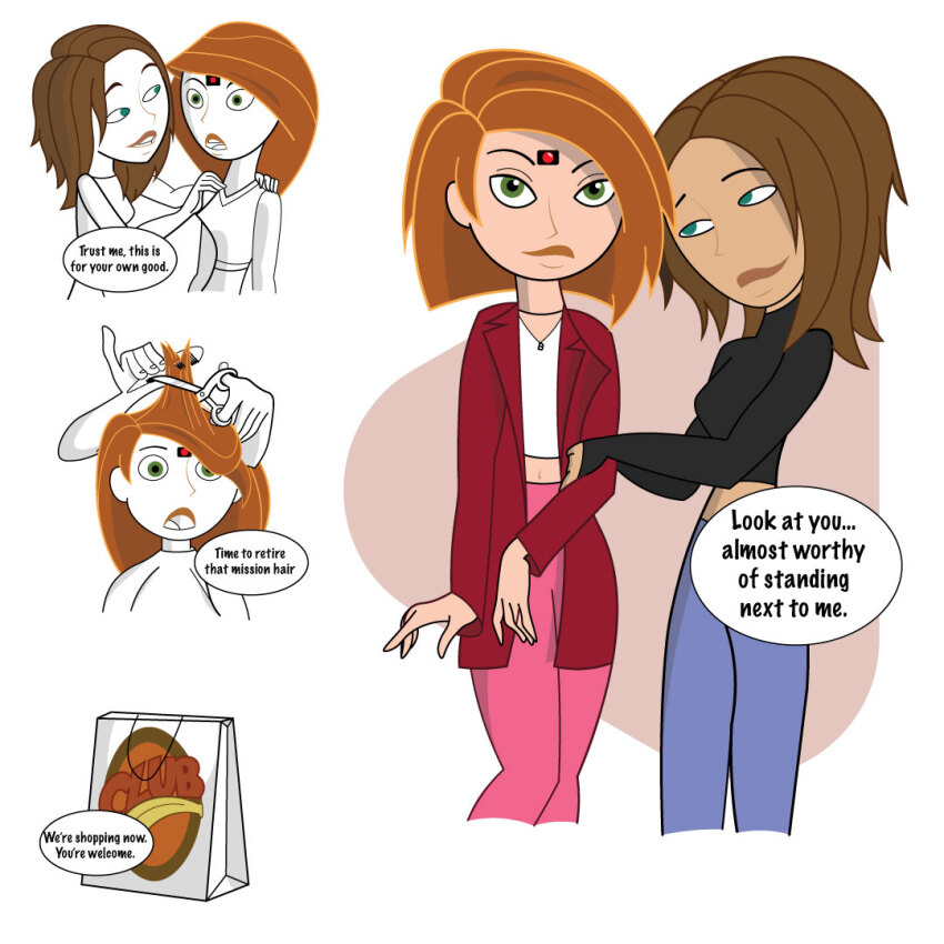 bonnie_rockwaller comic dialogue femdom femsub kim_possible kim_possible_(series) microchip noor69 speech_bubble tech_control text yuri