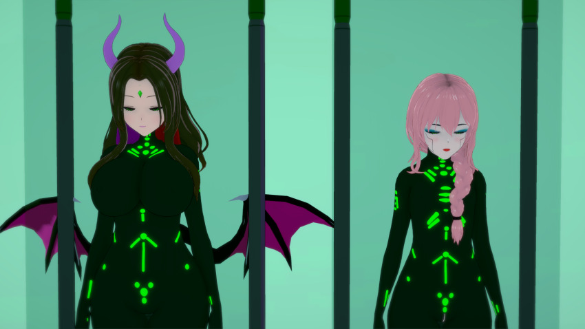 drone dronification microchip multiple_girls tech_control