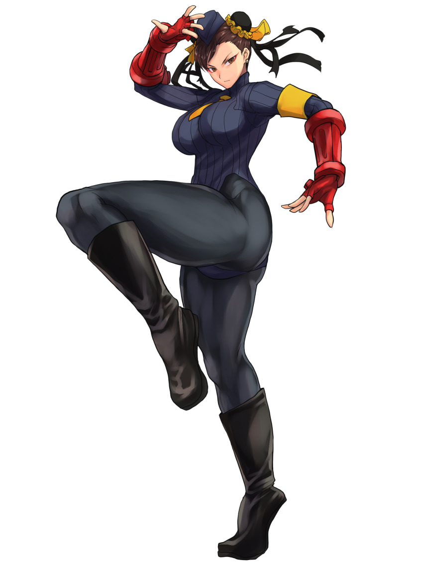 alternate_costume chun-li corruption double_hair_bun femsub shadaloo_dolls street_fighter