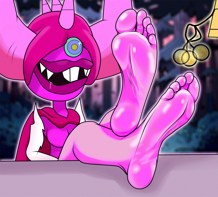 altered_common_sense animated animated_gif cleavage coin feet foot_focus gravity_falls kaa_eyes mdn pyronica