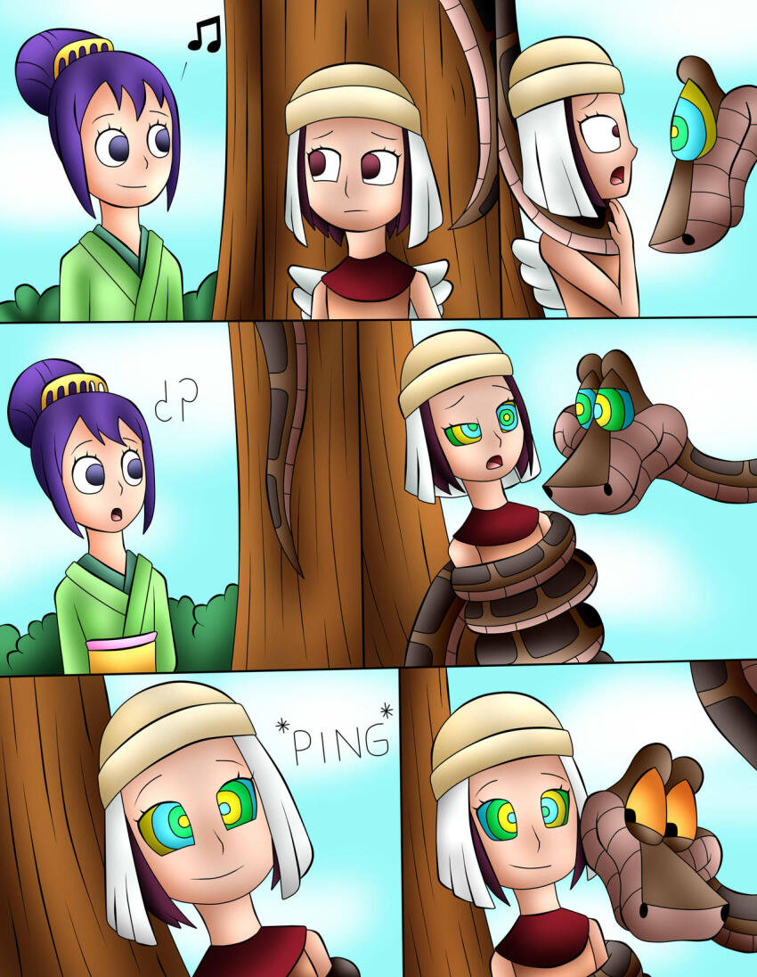 aisa comic femsub happy_trance jerrydestrtoyer kaa kaa_eyes kurozumi_tama loli one_piece snake the_jungle_book