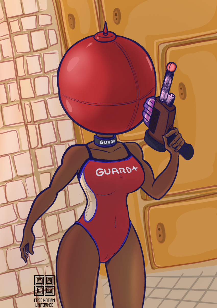 femsub gun latex mr_scade swimsuit tagme