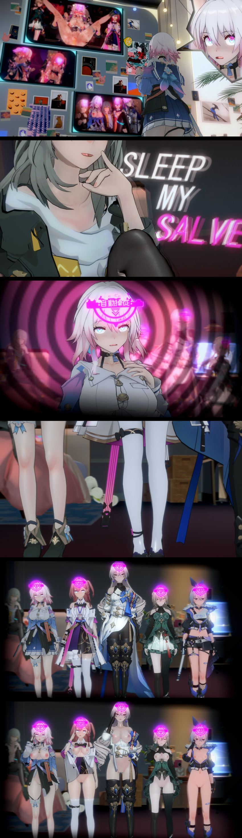 3d absurdres amanda_muzi asta_(honkai_star_rail) blue_eyes blush bokuri breasts breasts_outside breath bronya_rand brown_hair clothed colabear engrish expressionless eye_roll eyebrows_visible_through_hair femsub futadom futanari gloves happy_trance honkai_star_rail koikatsu! large_breasts long_hair march_7th_(honkai_star_rail) mawzj1104 multicolored_eyes multicolored_hair multiple_girls multiple_subs multiple_views nipples pantyhose pussy qingque_(honkai_star_rail) rat red_hair saluting sequence short_hair side_ponytail silver_wolf_(honkai_star_rail) stelle_(honkai_star_rail) surprised taihou1944 trigger tv unfocused_eyes unhappy_trance yellow_eyes