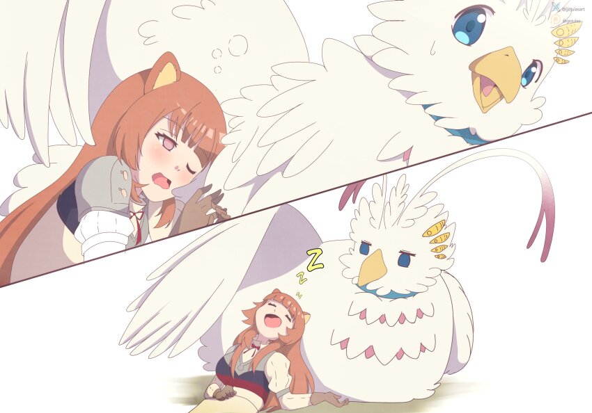 accidental_hypnosis femsub filo gojulas happy_trance raphtalia sleepy tagme tanuki_girl the_rising_of_the_shield_hero