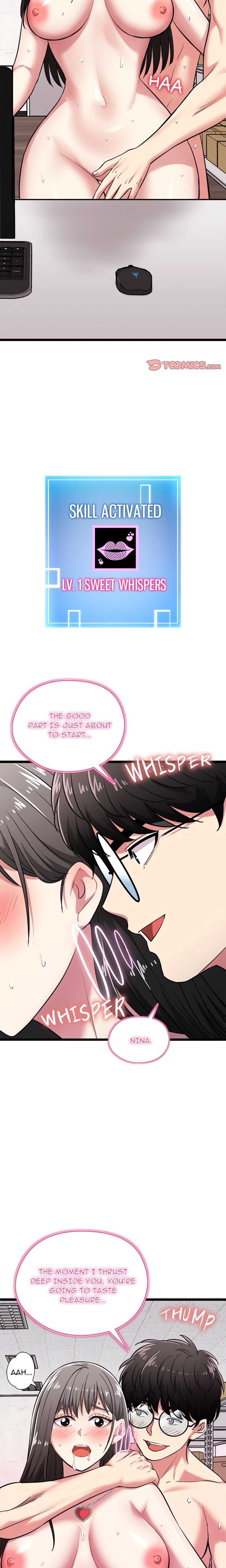 color drool femsub fingering huge_breasts hypnotic_voice long_hair maledom necklace nude running_the_game screenshot tagme translated