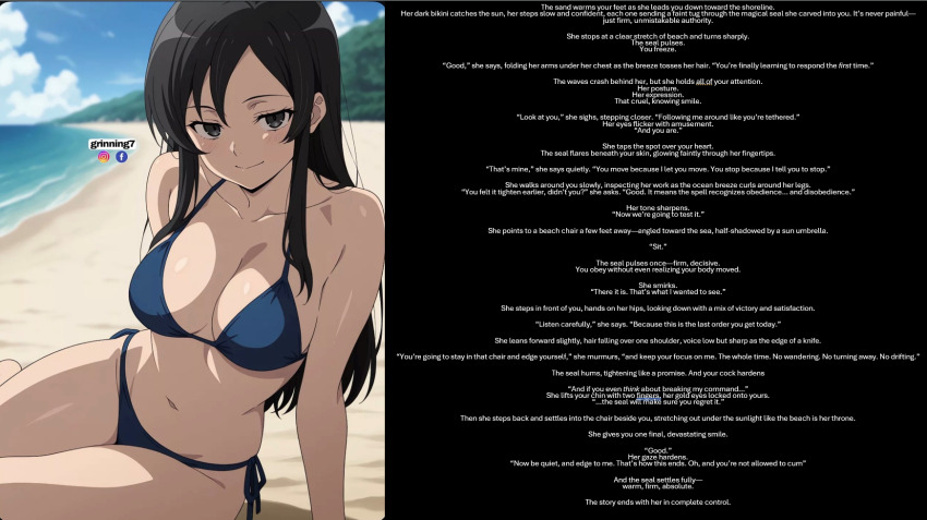 bikini body_control denial edging edging_command magic mushoku_tensei nanahoshi_shizuka