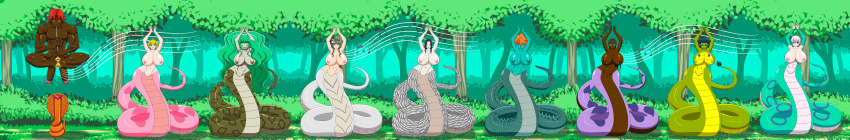 ale-mangekyo bleach boa_sandersonia breasts cleavage crown cyan_sung-sun dragon_ball dragon_ball_z earrings empty_eyes expressionless fairy_tail femsub floating flute gel_(hunter_x_hunter) henry_d._damien_(shadowprince50) huge_breasts hunter_x_hunter hyper_breasts hypnotic_audio hypnotic_music instrument lisanna_strauss maledom multiple_girls multiple_subs naga_girl naruto_(series) nintendo nude one_piece original orochimaru princess_peach princess_snake shantae shantae_(series) snake_girl super_mario_bros.