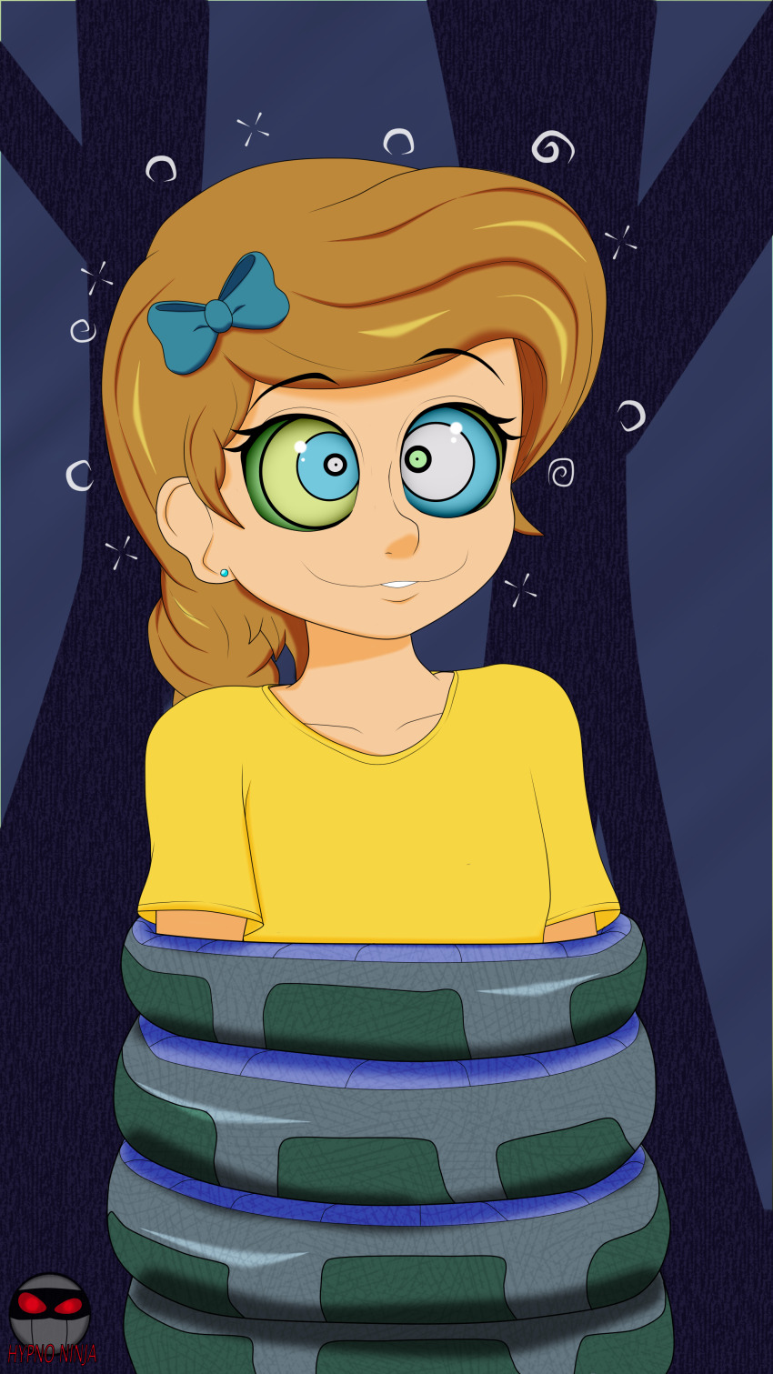 femsub happy_trance hypno_ninja jordan_(loud_house) kaa_eyes loud_house snake