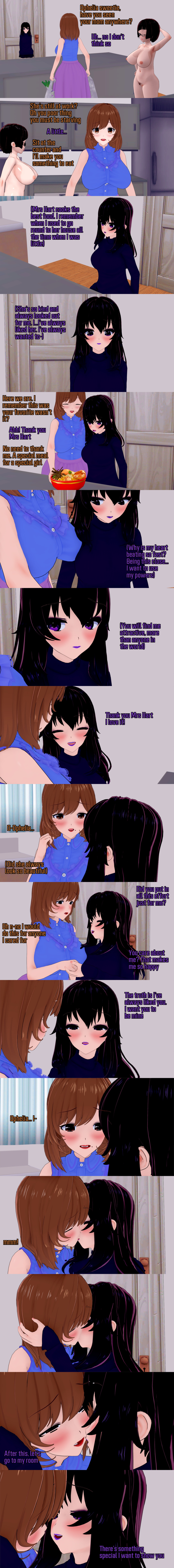 absurdres altered_common_sense black_hair blush breasts brown_eyes brown_hair closed_eyes clothed confused dialogue elise_(ophelia's_dollhouse) english_text female_only femdom femsub glasses grey_eyes kissing long_hair milf mole mother_and_daughter mrs._hart_(ophelia's_dollhouse) multiple_girls multiple_subs nipples nude one_eye_open ophelia's_dollhouse ophelia_(ophelia's_dollhouse) petrification posing pubic_hair purple_eyes short_hair statue text tongue tongue_out wink yuri zenin1