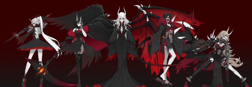 animal_ears blake_belladonna cat_ears corruption dishwasher1910 enemy_conversion grimm_(rwby) ruby_rose rwby salem_(rwby) weiss_schnee yang_xiao_long