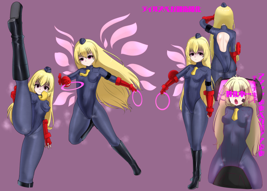 amigurumi arm_bands ass bangs before_and_after blonde_hair boots breasts breath cables capcom colette_brunel control_indicator corruption enemy_conversion expressionless femsub fingerless_gloves gloves hat japanese_text kneeling leotard multiple_views open_mouth pantyhose pink_background red_eyes sex_machine shadaloo_dolls simple_background small_breasts standing standing_split street_fighter sybian tales_of_(series) tales_of_symphonia tech_control text tie tongue very_long_hair weapon wings wires