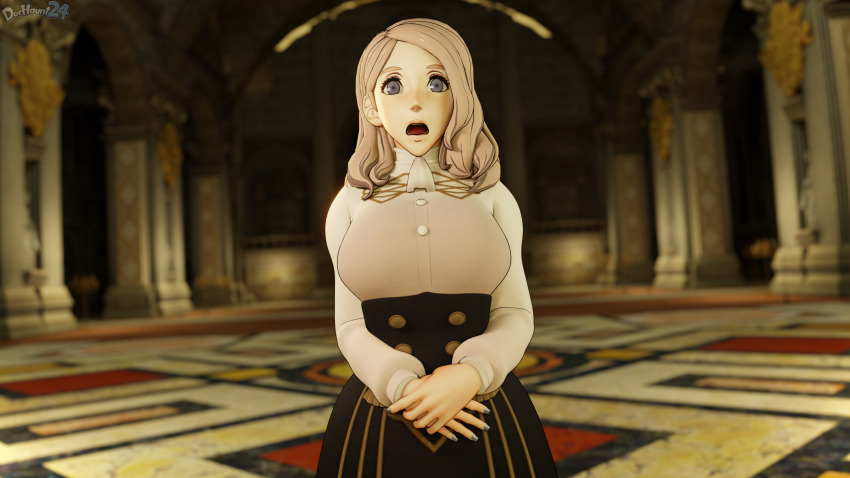 corruption dochaunt femsub fire_emblem fire_emblem_three_houses mercedes_von_martritz nintendo rhea_(fire_emblem_three_houses)