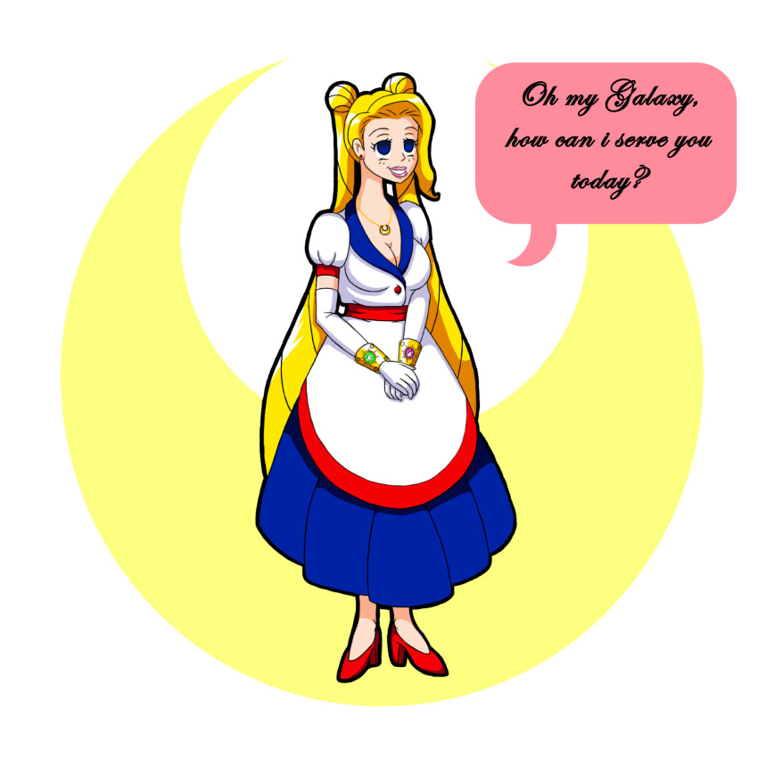 blonde_hair blue_eyes empty_eyes flashpointgear happy_trance housewife sailor_moon sailor_moon_(series) smile stepfordization