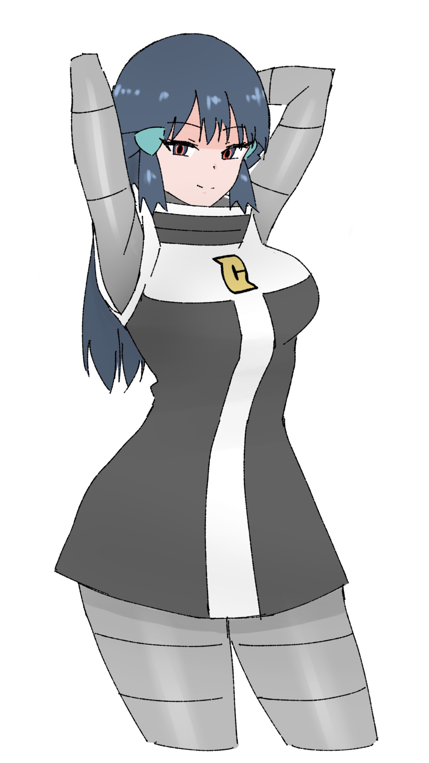 arms_above_head blue_hair corruption dawn enemy_conversion femsub long_hair nintendo plus_man pokemon sketch tagme team_galactic